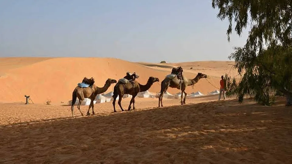 Désert de Lompoul — nuitée sous tente — Sénégal